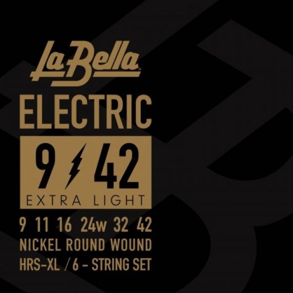 La Bella HRS-XL, Extra Light 009-042 Σετ 6 χορδές ηλεκτρικής κιθάρας ELECTRIC GUITAR SET Μουσικα Οργανα - Κιθαρες - Kagmakis Guitars