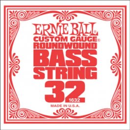 Ernie Ball 1632 Slinky Nickel 032 Χορδή ηλεκτρικού μπάσου SINGLE STRINGS Μουσικα Οργανα - Κιθαρες - Kagmakis Guitars