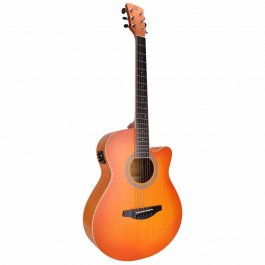 SOUNDSATION Saguaro HandWiped Cutaway Orange ELECTRIC ACOUSTIC GUITARS Μουσικα Οργανα - Κιθαρες - Kagmakis Guitars