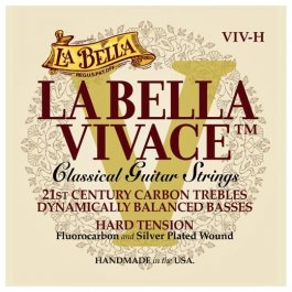 La Bella Vivace Hard Tension Σετ χορδές κλασσικής κιθάρας ΣΕΤ ΚΛΑΣΣΙΚΗΣ ΚΙΘΑΡΑΣ Μουσικα Οργανα - Κιθαρες - Kagmakis Guitars