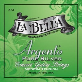 La Bella Argento Pure Silver Medium Σετ χορδές κλασσικής κιθάρας ΣΕΤ ΚΛΑΣΣΙΚΗΣ ΚΙΘΑΡΑΣ Μουσικα Οργανα - Κιθαρες - Kagmakis Guitars