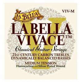 La Bella VIV-M Vivace Medium Tension Σετ χορδές κλασσικής κιθάρας CLASSICAL GUITAR SET Μουσικα Οργανα - Κιθαρες - Kagmakis Guitars