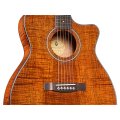 Guild OM-260CE Orchestra Deluxe Blackwood Natural ELECTRIC ACOUSTIC GUITARS Μουσικα Οργανα - Κιθαρες - Kagmakis Guitars