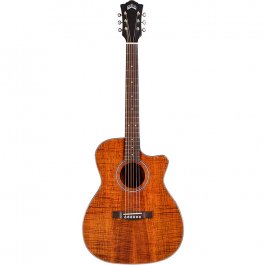 Guild OM-260CE Orchestra Deluxe Blackwood Natural ELECTRIC ACOUSTIC GUITARS Μουσικα Οργανα - Κιθαρες - Kagmakis Guitars