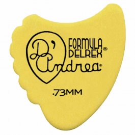 D'Andrea Formula Delrex 390 Medium .73mm [Yellow] Πέννα (1 Τεμάχιο) MISCELLANEOUS Μουσικα Οργανα - Κιθαρες - Kagmakis Guitars