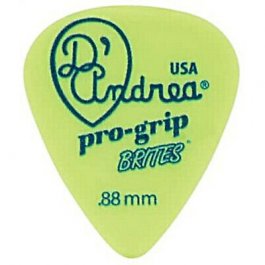 D'Andrea Pro-Grip Brites 351 Medium/Heavy .88mm [Green] Πέννα (1 Τεμάχιο) ΔΙΑΦΟΡΑ Μουσικα Οργανα - Κιθαρες - Kagmakis Guitars