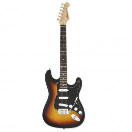 Aria Pro II STG-003SPL 3 Tone Sunburst STRAT STYLE GUITARS Μουσικα Οργανα - Κιθαρες - Kagmakis Guitars