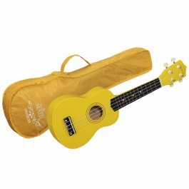 SOUNDSATION Maui Sunny 10 Yellow & Gig Bag Soprano Ακουστικό Ukulele UKULELE Μουσικα Οργανα - Κιθαρες - Kagmakis Guitars