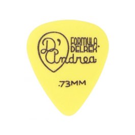 D'Andrea Formula Delrex 351 Medium .73mm [Yellow] Πέννα (1 Τεμάχιο) MISCELLANEOUS Μουσικα Οργανα - Κιθαρες - Kagmakis Guitars