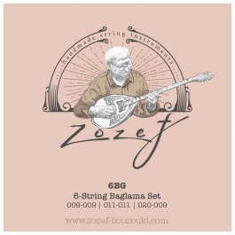Zozef 6BG 009-020 Σετ χορδές μπαγλαμά MISCALLANEOUS SETS Μουσικα Οργανα - Κιθαρες - Kagmakis Guitars