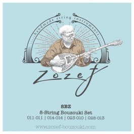 Zozef 8BZ 011-028 Σετ 8 χορδές μπουζουκιού ΔΙΑΦΟΡΑ ΣΕΤ Μουσικα Οργανα - Κιθαρες - Kagmakis Guitars