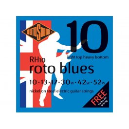 χορδες - Rotosound Roto Blues 010-052 (RH10) ΣΕΤ ΗΛΕΚΤΡΙΚΗΣ ΚΙΘΑΡΑΣ Μουσικα Οργανα - Κιθαρες - Kagmakis Guitars